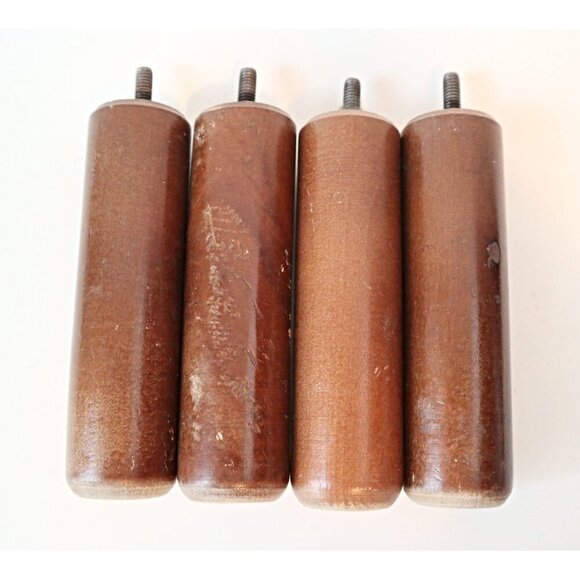 4 Vintage Furniture legs Replacement Lot G - Picture 1 of 4